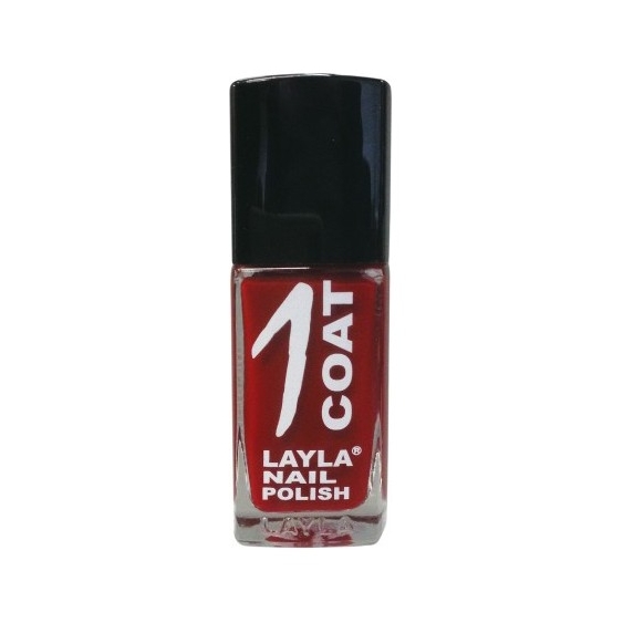 Layla 1 Coat Nail Polish Smalto 7 Miss Red
