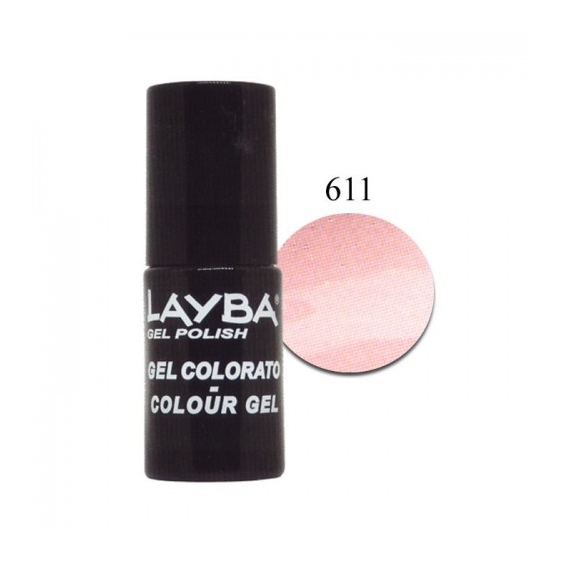 Layla Layba Gel Polish Smalto Semipermanente N. 611 Innocence