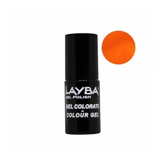 Layla Layba Gel Polish Smalto Semipermanente N. 705 Coral Fluo