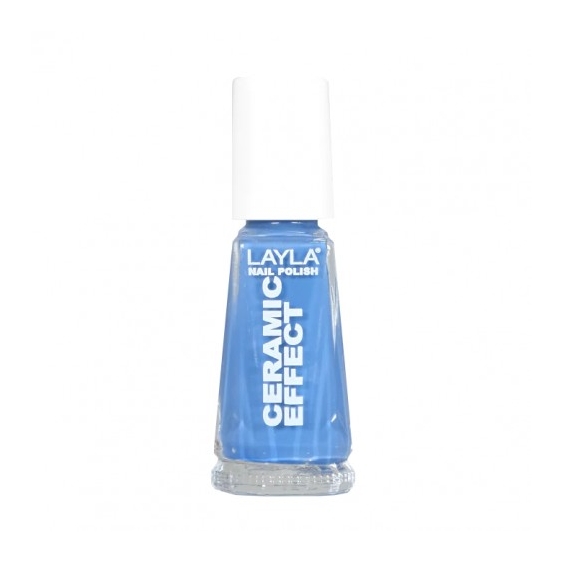 Layla Nail Polish Ceramic Effect Smalto Lucido N.66 Cote Dazur