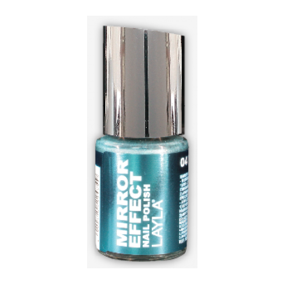 Layla Smalto Mirror Effect 4 Titanium Sky