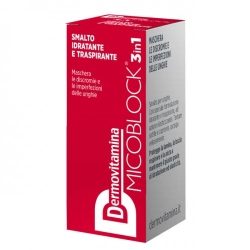 Pasquali Dermovitamina Micoblock 3 In 1 Smalto Idratante E Traspirante Rosso
