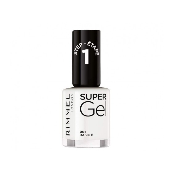 Rimmel Super Gel Smalto Per Unghie N. 001 Basic B