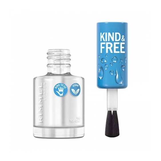 Rimmel Kind & Free Smalto Top Coat Per Unghie