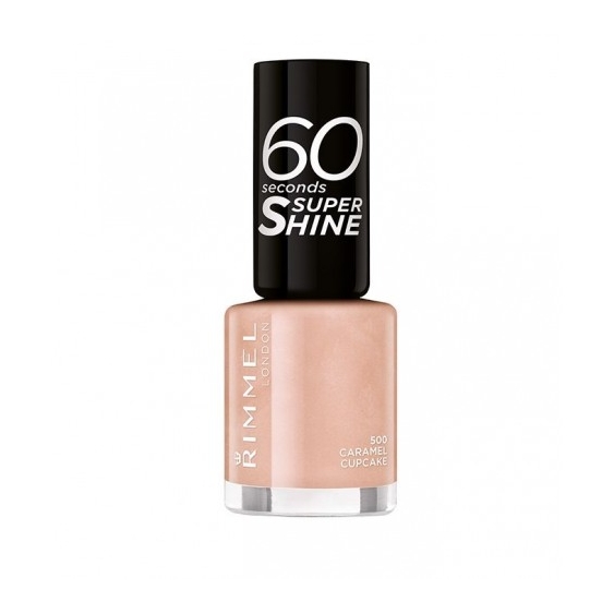 Rimmel Smalto 60 Seconds Super Shine 500 -Caramel Cupcake