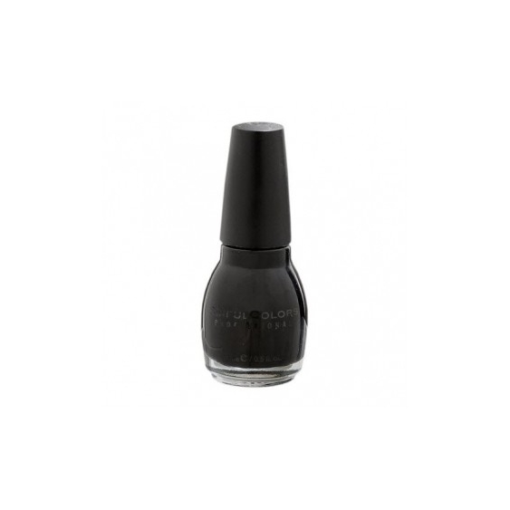 Sinfulcolors Cream Nail Smalto Per Le Unghie N.103 Black On Black