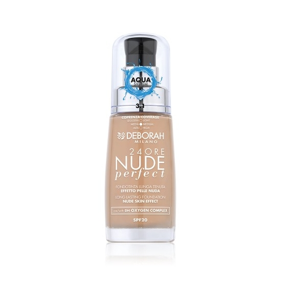 Deborah 24 Ore Nude Perfect Fondotinta N. 3.1 Light Gold