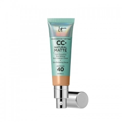 It Cosmetics Cc+ Cream Natural Matte Foundation Spf40 Fondotinta Coprente Neutral Tan