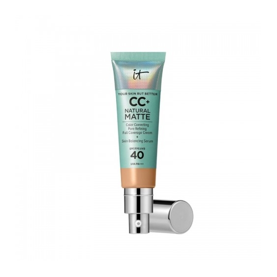 It Cosmetics Cc+ Cream Natural Matte Foundation Spf40 Fondotinta Coprente Neutral Tan