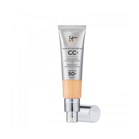 It Cosmetics Cc+ Full Coverage Cream Spf50+ Fondotinta Fluido Neutral Medium