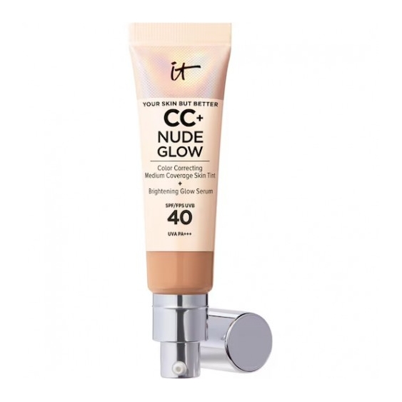 It Cosmetics Cc+ Nude Glow Fondotinta In Crema Medium Tan