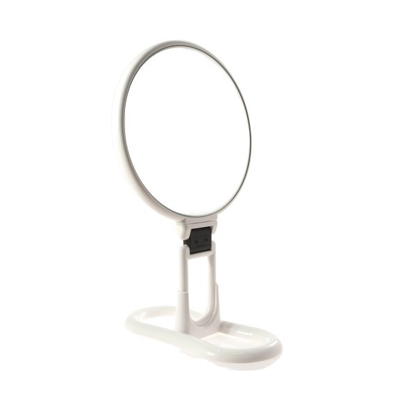 Koh-I-Noor Specchio Bifacciale Da Tavolo Con Ingradimento 6X Bianco