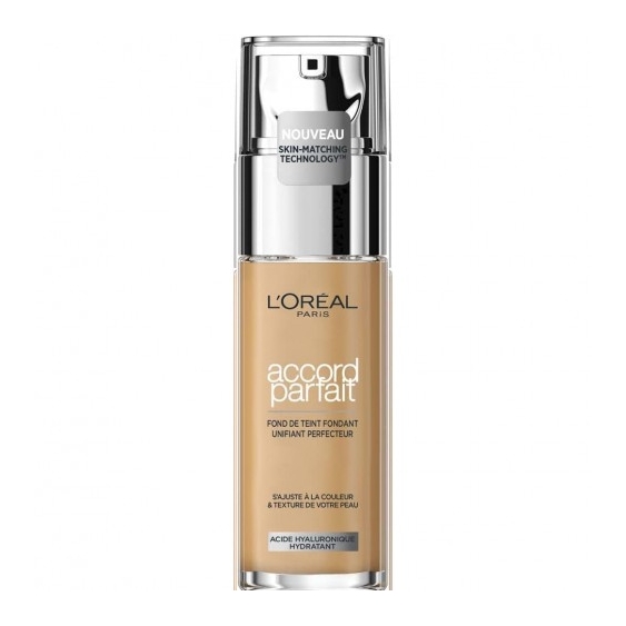 L'Oreal Paris Accord Parfait Fond De Teint Fondotinta Fluido N. 3.5D Golden Peach