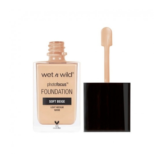Wet N Wild Photofocus Foundation Fondotinta Liquido Soft Beige