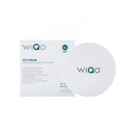 Wiqo Icp Invisible Colored Protective Crema Colorata Compatta N.02 Light