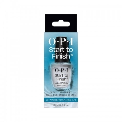 Opi Start To Finish 3 In 1 Trattamento Rinforzante Per Unghie 15 Ml