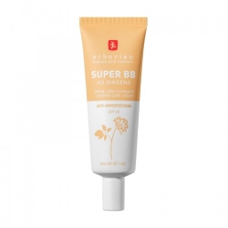 Erborian Super Bb Con Ginseng Crema Viso Coreana Anti-Imperfezioni Nude 40 Ml