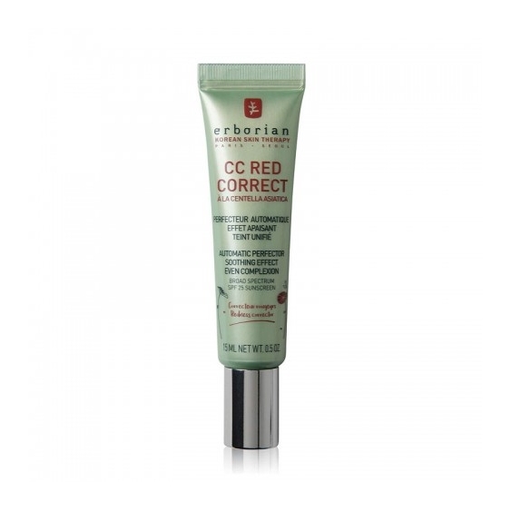 Erborian Cc Red Correct Spf25 Correttore Coreano Per I Rossori 15 Ml
