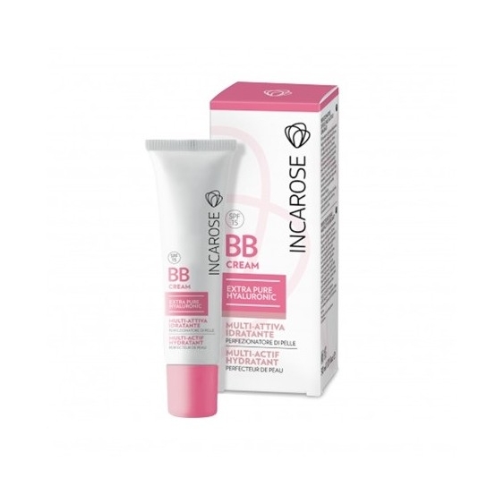 Incarose Bb Cream Extra Pure Hyaluronic Crema Colorata Multi-Attiva Medium
