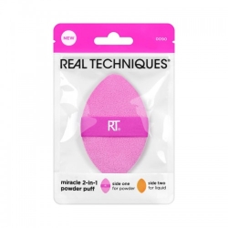 Real Techniques Miracle 2-In-1 Powder Puff Spugna Multiuso Per Il Make-Up