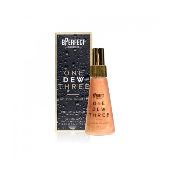 Bperfect One Dew Three Golden Shimmer Spray Scintillante Dorato 100 Ml