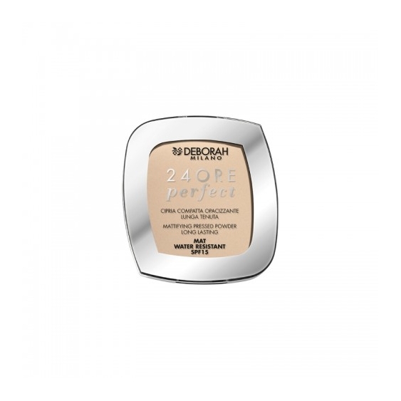 Deborah 24 Ore Perfect Cipria Compatta Opacizzante N.1 Light Beige