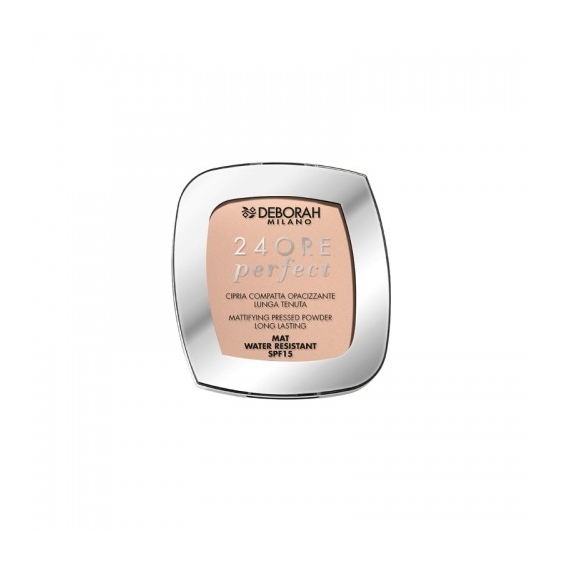 Deborah 24 Ore Perfect Cipria Compatta Opacizzante N.3 Rose