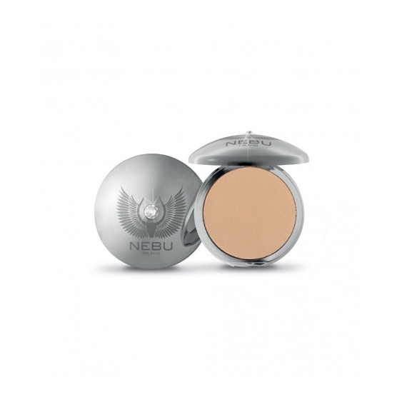 Nebu Matte Protection Pressed Powder Platinum Cipria N. 15 Purity