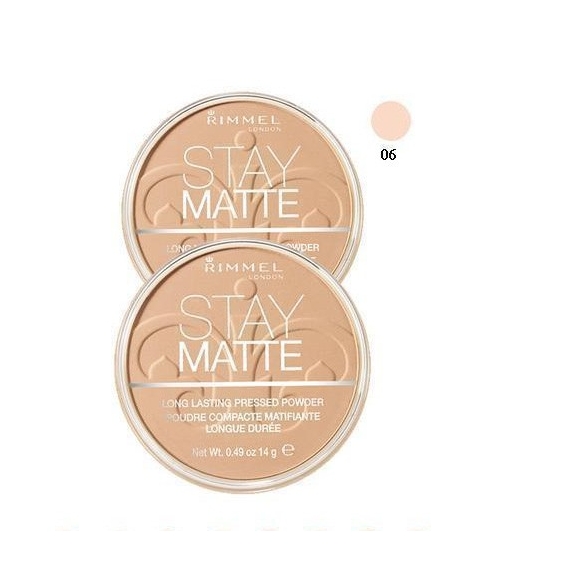 Rimmel Stay Matte Cipria Compatta 06 Warm Beige