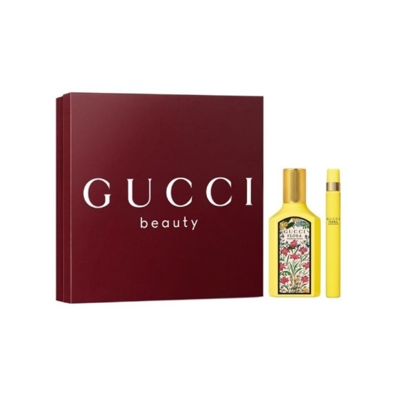Gucci Flora Georgeous Orchid Eau De Parfum 50 ml + Travel Spray 10 ml Cofanetto