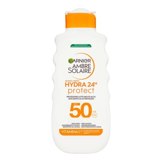 Garnier Ambre Solaire Hydra 24H Protect SPF50 Latte Protettivo 175 ml