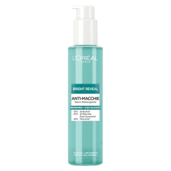 L'Oreal Paris Bright Reveal Siero Detergente Anti-Macchie 150 ml