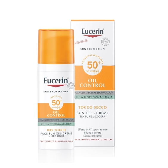 Eucerin Sun Gel-Cream Oil Control Tocco Secco SPF50+ 50 ml