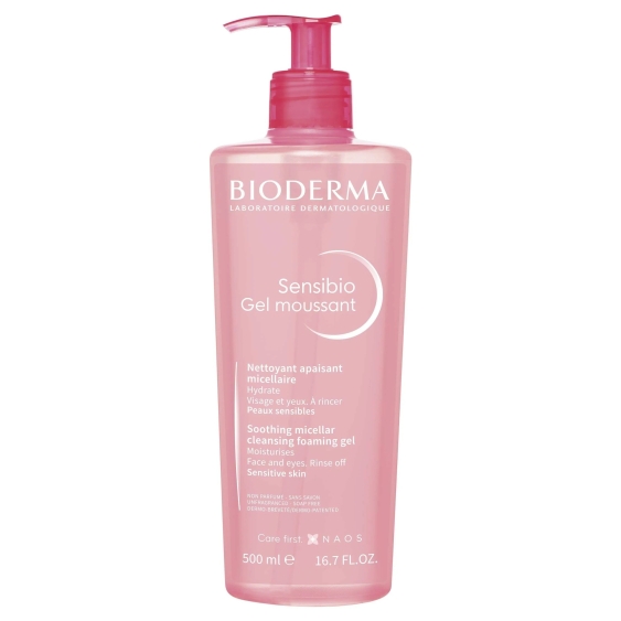 Bioderma Sensibio Gel Moussant Struccante Micellare 500 ml
