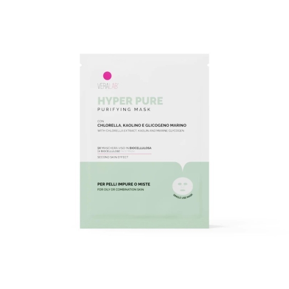 Veralab Hyper Pure Maschera Viso Purificante In Tessuto