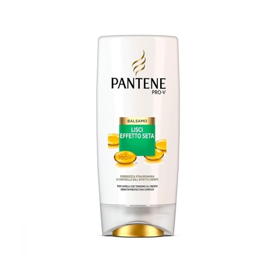 Pantene Pro-V Lisci Effetto Seta Balsamo Per Capelli Crespi 600 Ml