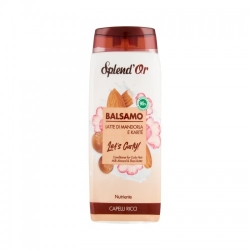 Splend'Or Let's Curly Balsamo Per Capelli Ricci Al Latte Di Mandorla E Karitè 300 Ml