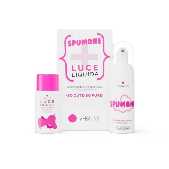 Veralab So Cute So Pure Spumone + Luce Liquida Kit Viso