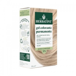 Herbatint Gel Colorante Permanente Per Capelli 170 Ml N. 9N Biondo Chiarissimo