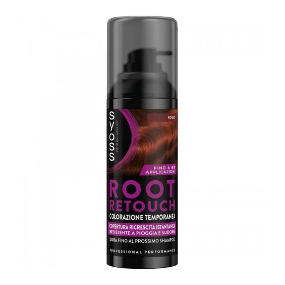 Palette Syoss Spray Ritocco Ricrescita Temporaneo Rosso