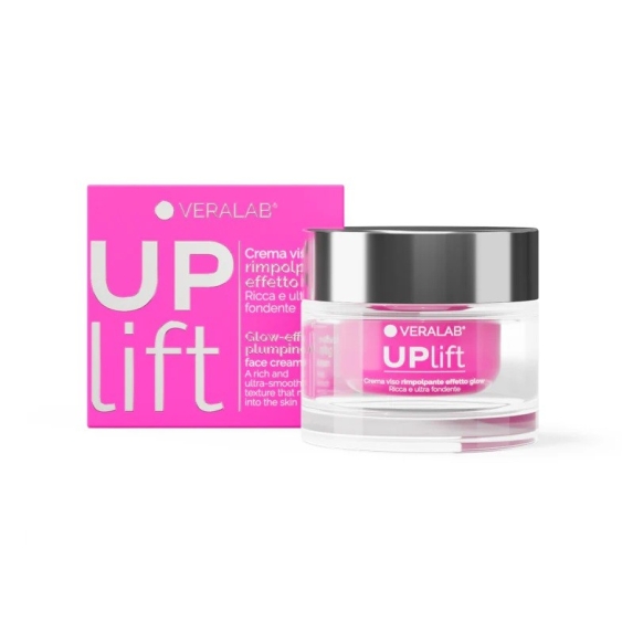 Veralab UPlift Crema Viso Rimpolpante Effetto Glow 50 ml