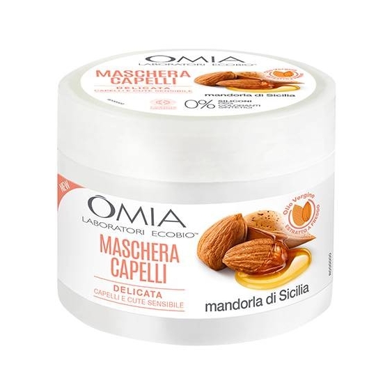 Omia Maschera Capelli Delicata Mandorla Di Sicilia 250 Ml