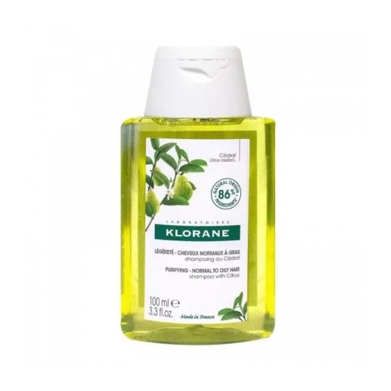 Klorane Shampoo Purificante Alla Polpa Di Cedro 100 Ml