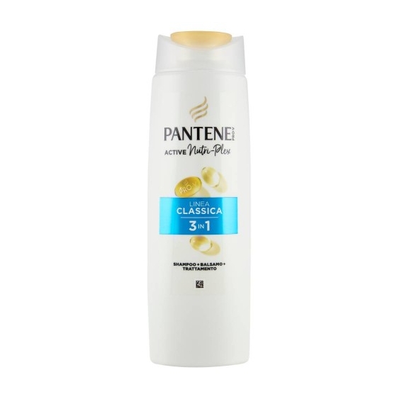 Pantene Pro-V 3 In 1 Shampoo + Balsamo + Trattamento Active Nutri-Plex 250 Ml