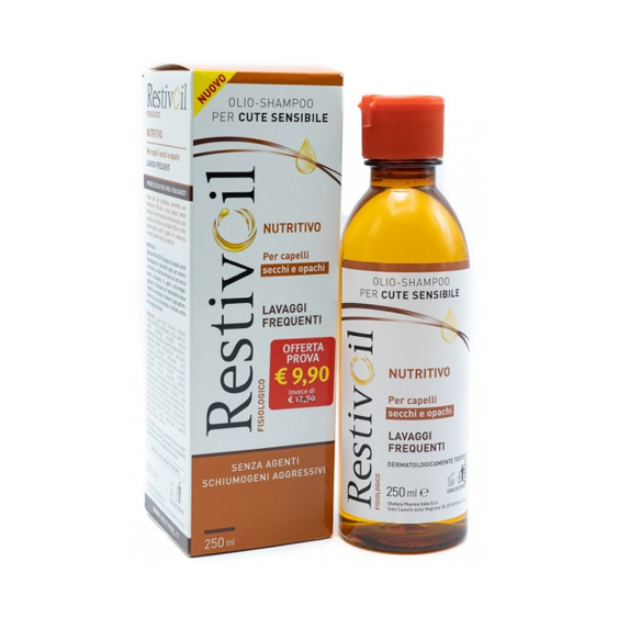 Restivoil Fisiologico Olio Shampoo Per Cute Sensibile 250 Ml