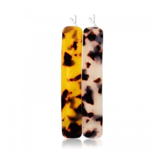 Invisibobble Barrette Forcine Per Capelli Decorate Havana Mama