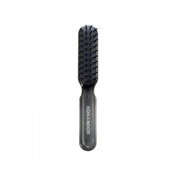 Koh-I-Noor Spazzola Rettangolare Piccola Riccio Stampato Nero