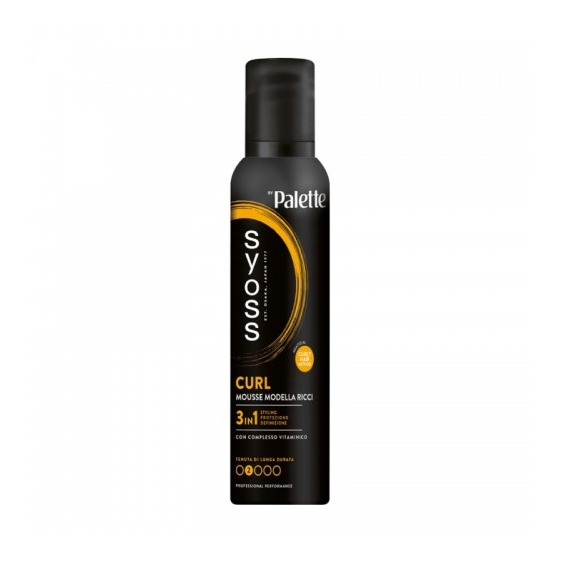 Palette Syoss Curl Mousse Modella Ricci 250 Ml