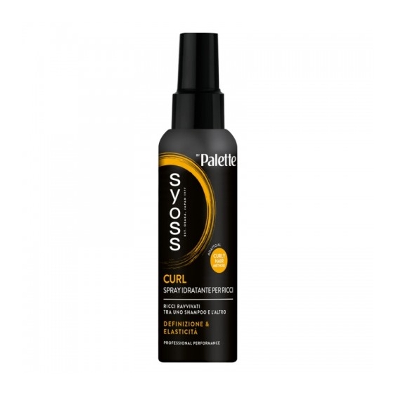 Palette Syoss Curl Spray Idratante Per Capelli Ricci 150 Ml