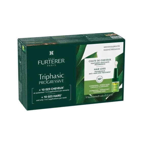 Rene Furterer Triphasic Progressive 8 Flaconcini Trattamento Anti-Caduta
